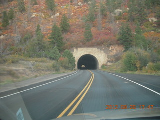 174 81u. back to Durango - tunnel
