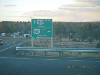 back to Durango - signs