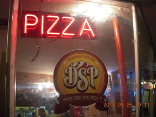 Durango pizza place - neon sign