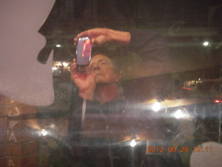 Durango pizza place - Larry J taking a picture