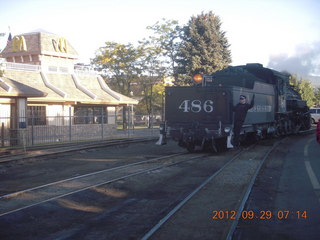 Durango in the morning - train schedule