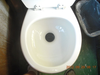 Durango-Silverton Narrow Gauge Railroad - toilet open