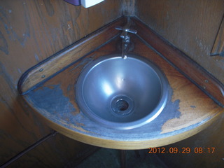 Durango-Silverton Narrow Gauge Railroad - bathroom sink