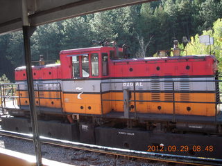 Durango-Silverton Narrow Gauge Railroad - cyclists