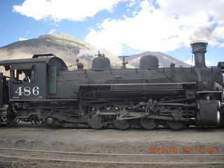 Durango-Silverton Narrow Gauge Railroad sign