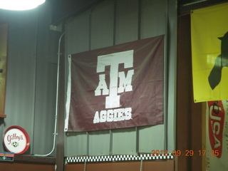 505 81v. Durango - Texas ribs restaurant - Texas A&M sign