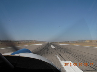 21 81w. Larry S takeoff from Gallup (GUP)