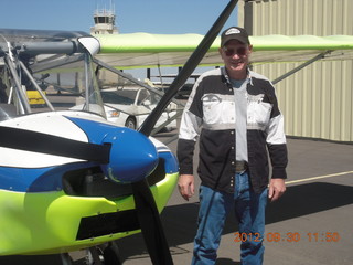 57 81w. Larry S and his Sky Ranger at Glendale (GEU)