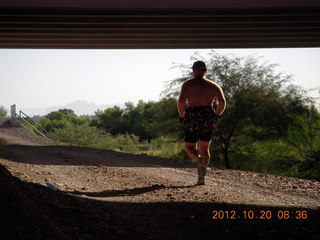 100 82l. funny dirt road along Salt River run- Adam (back)