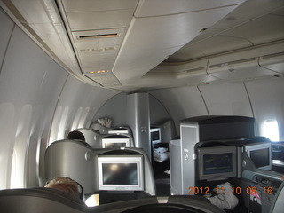 LAX-SYD flight - first class
