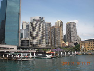 Sydney Harbour - Circular Quay plate