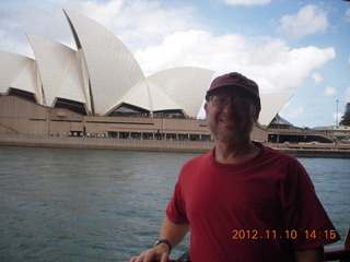 136 83a. Sydney Harbour - ferry ride - Opera House and Adam
