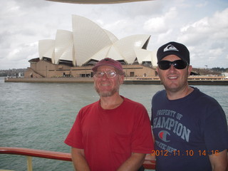 Sydney Harbour - ferry ride - sailboat