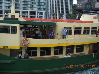 142 83a. Sydney Harbour - ferry ride - ferry boat