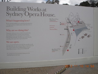 Sydney Harbour - Opera House sign