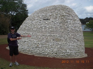 174 83a. Sydney Harbour gardens Tony S + sculpture