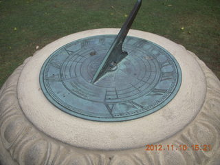 Sydney Harbour gardens - sundial