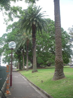 Sydney Harbour gardens - music conservatory original draining