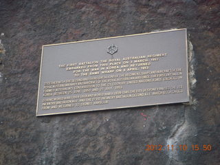 Sydney plaque
