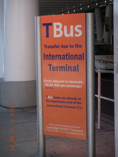 50 83b. Sydney Airport - TBus to OTHER terminal
