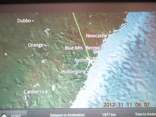 53 83b. route Sydney to Cairns