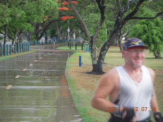 1877 83c. Cairns morning run - Adam running