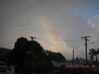26 83c. Cairns morning run - rainbow