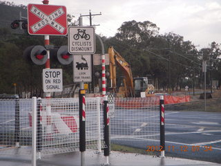 36 83c. Cairns morning run - railroad signs