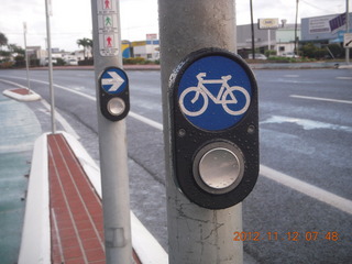 42 83c. Cairns morning run - crossing buttons