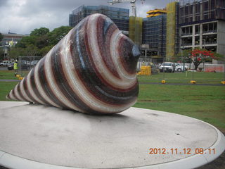 56 83c. Cairns morning run - sculpture