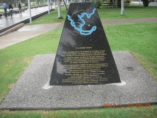 67 83c. Cairns morning run - monument