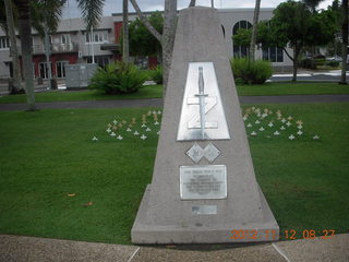 70 83c. Cairns morning run - monument