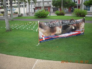 71 83c. Cairns morning run - monument