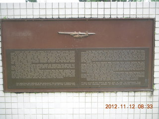 73 83c. Cairns morning run - monument sign