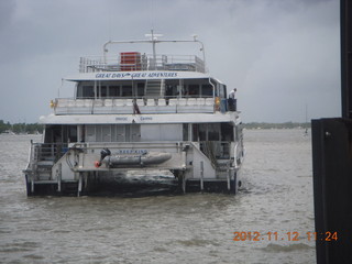 98 83c. Great Barrier Reef tour - boat