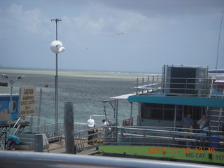 118 83c. Great Barrier Reef tour - windsock on Green Island