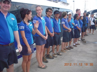 Great Barrier Reef tour staff