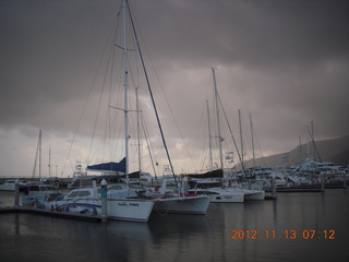 Cairns, Australia run - boats