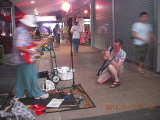 27 83d. Cairns, Australia - street musician