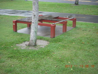 Cairns, Australia run - exercise station