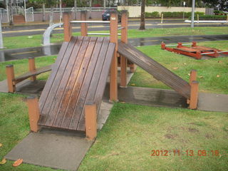 Cairns, Australia run - exercise station