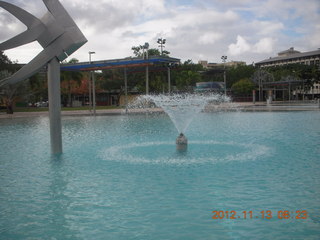 Cairns, Australia run - lagoon