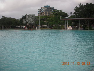 Cairns, Australia run - lagoon