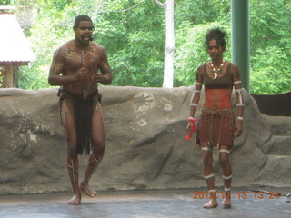 91 83d. Tjapukai Aboriginal Cultural Park - dance