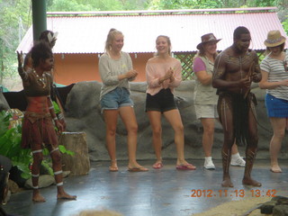 99 83d. Tjapukai Aboriginal Cultural Park - dance