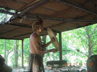 102 83d. Tjapukai Aboriginal Cultural Park - weapons