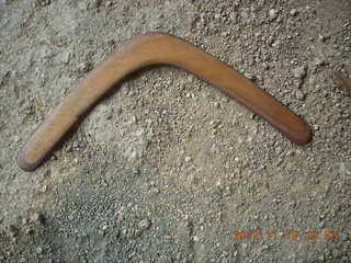 108 83d. Tjapukai Aboriginal Cultural Park - boomerang