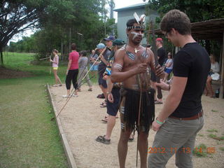 Tjapukai Aboriginal Cultural Park - weapons