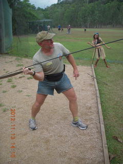 Tjapukai Aboriginal Cultural Park - weapons