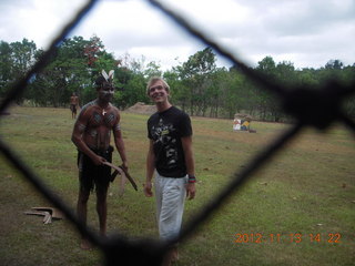 Tjapukai Aboriginal Cultural Park - spear throwing